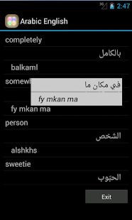Arabic English Tutor Screenshots 5