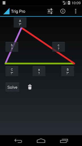 Trig Triangle Solver Pro