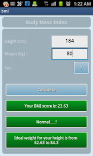 Ideal Weight Calculator Screenshots 5