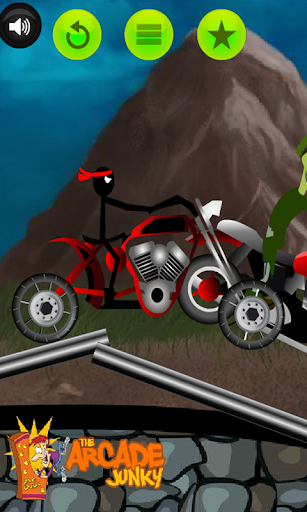 【免費賽車遊戲App】Stickman vs Zombie Fun Ride-APP點子