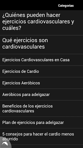 Ejercicios de Cardio