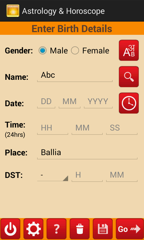 Astrology &amp; Horoscope Pro Screen 2