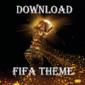Football theme go launcher logo