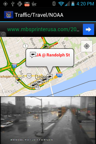 【免費旅遊App】Michigan Traffic Cameras-APP點子