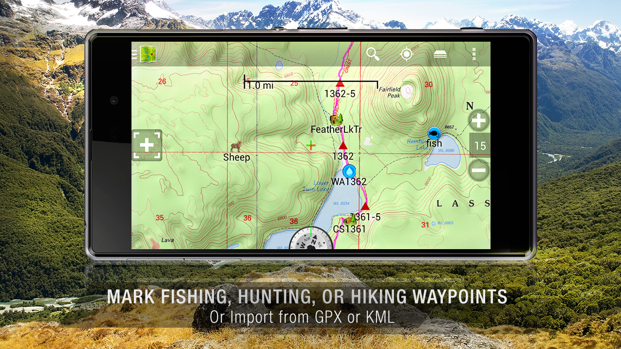 BackCountry Navigator TOPO GPS Android Apps on Google Play