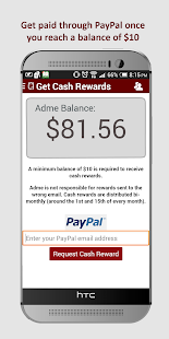 Adme - LockScreen Cash Rewards - screenshot thumbnail