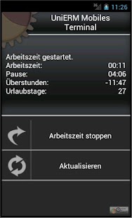 UniERM Mobiles Terminal Screenshots 1