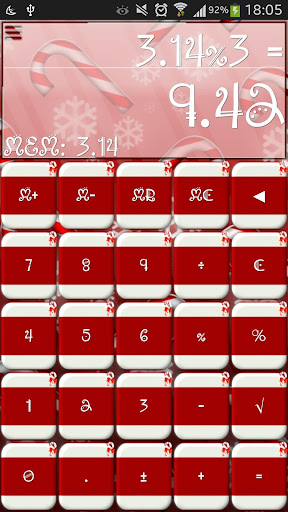 Candy SCalc Theme