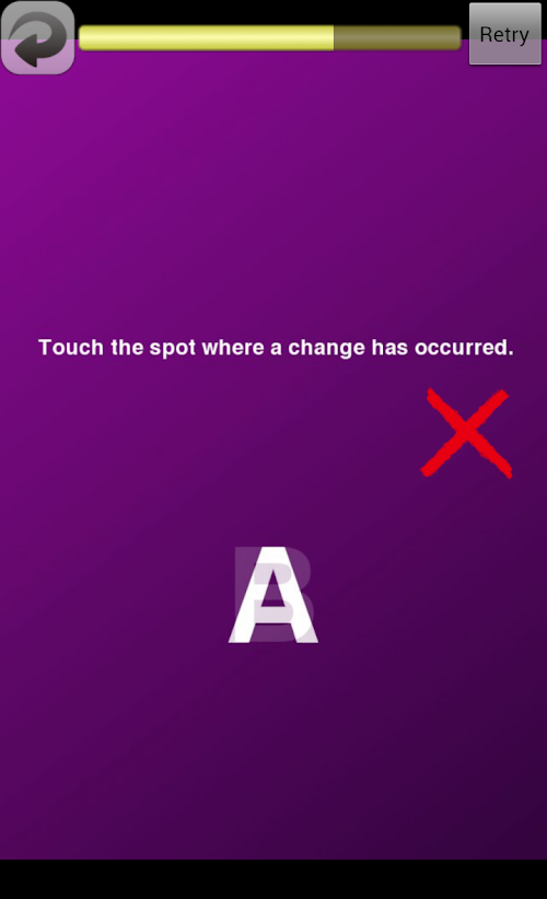 Android application X Fade Quiz 2 screenshort