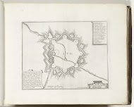Plattegrond van Ath, 1693