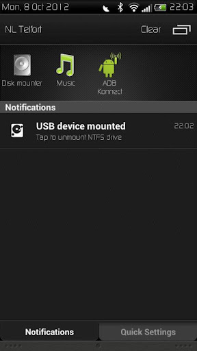 HTC USB Host Disk Mounter