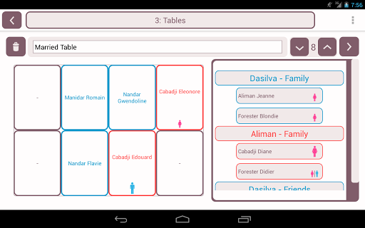 【免費工具App】Plan de table pour mariage-APP點子