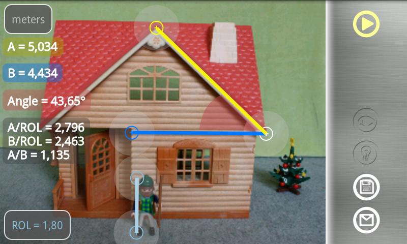 Partometer - camera measure Screen 2