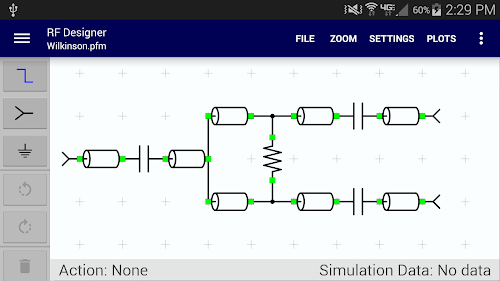 Android application RF Designer™ screenshort