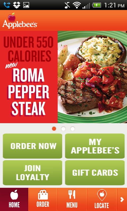 Applebee's Grill & Bar - screenshot