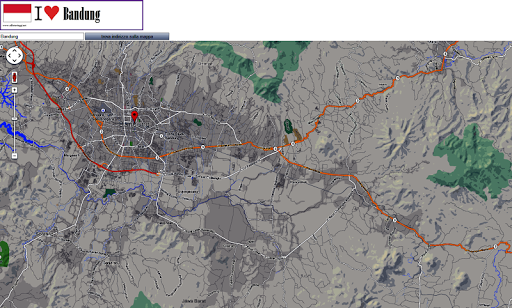 【免費旅遊App】Bandung map-APP點子