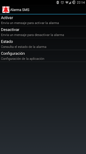 Alarma SMS