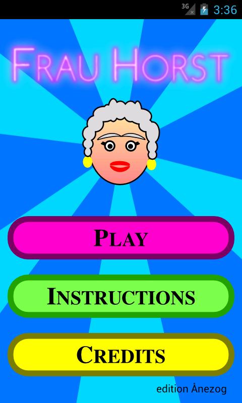 Android application Frau Horst screenshort