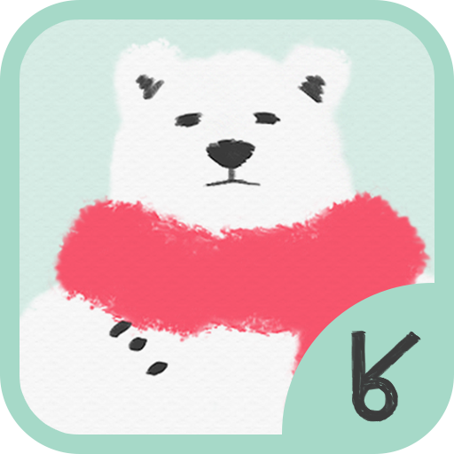 polar bears winter_ATOM theme LOGO-APP點子