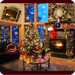 Christmas Fireplace LWP Full v1.05
