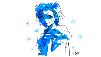 blue