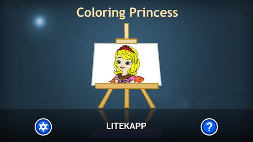 Princess Coloring page