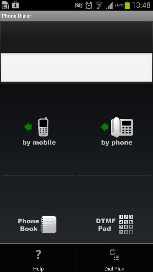 Phone Dialer Screen 3