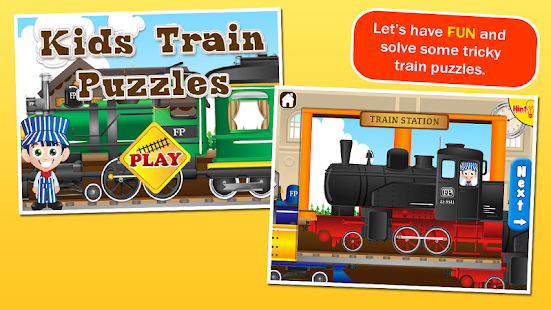 Train Puzzles for Kids