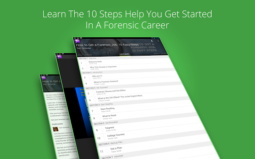 【免費教育App】Forensic Science Jobs Course-APP點子