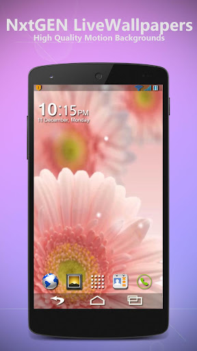 【免費個人化App】Pink Flowers - Live Wallpaper-APP點子