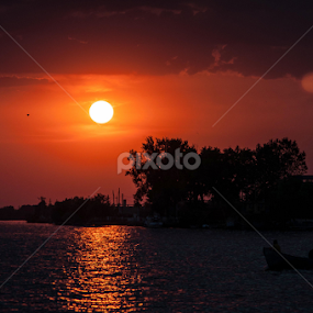 Sunset by Adriana Bleau - Novices Only Landscapes