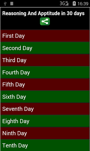 Reasoning Aptitude in 30 Day