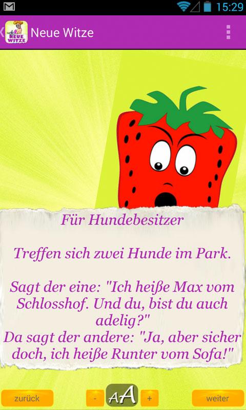 Neue Witze - Lachen garantiert Screen 2