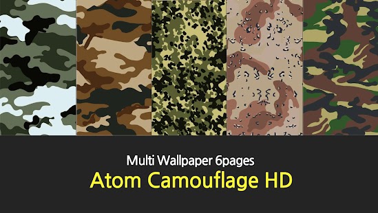 Camouflage Atom theme
