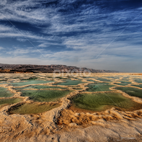 the dead sea scenery  by George Arnon - Landscapes Travel
