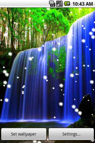 【免費賽車遊戲App】4D Waterfall Live Wallpaper-APP點子