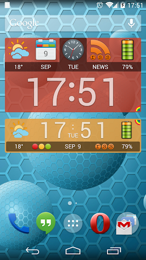 Weather and News Info Widget