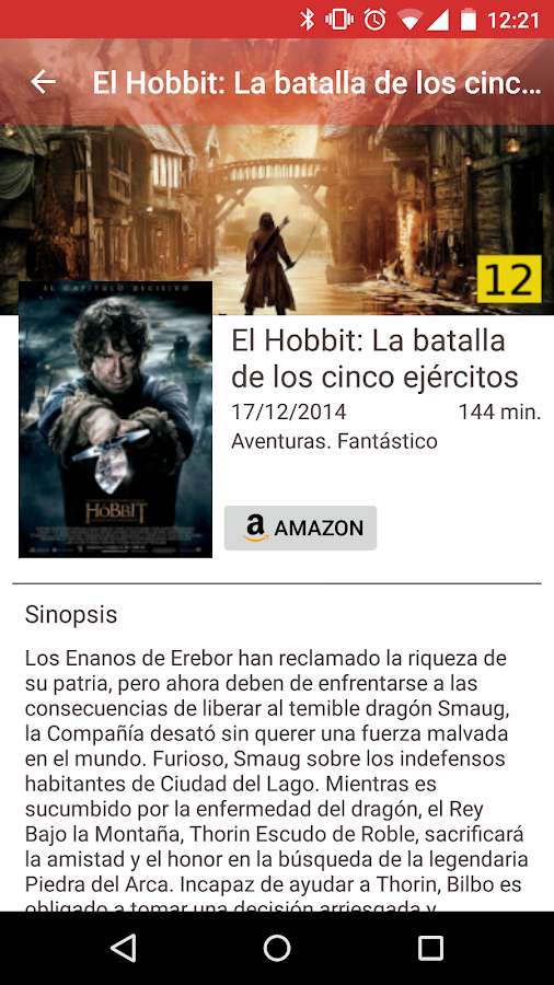    CarteleraApp Cine- screenshot  