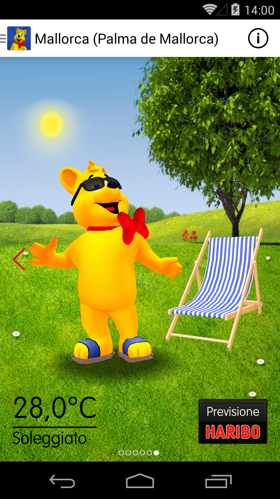 Android application HARIBO App screenshort
