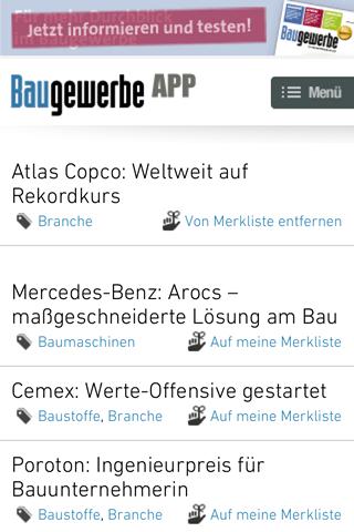 Baugewerbe APP