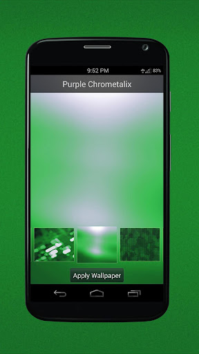 【免費個人化App】Green Chrometalix-Icon Pack-APP點子