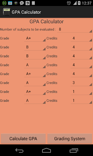 GPA Calculator