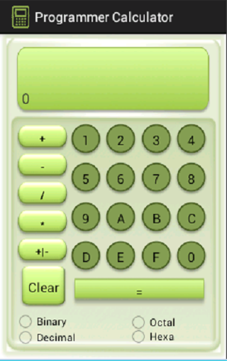 Programmer Calculator