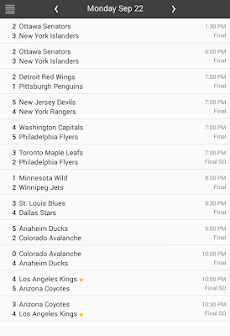 NHL Hockey Schedule & Scoresのおすすめ画像4