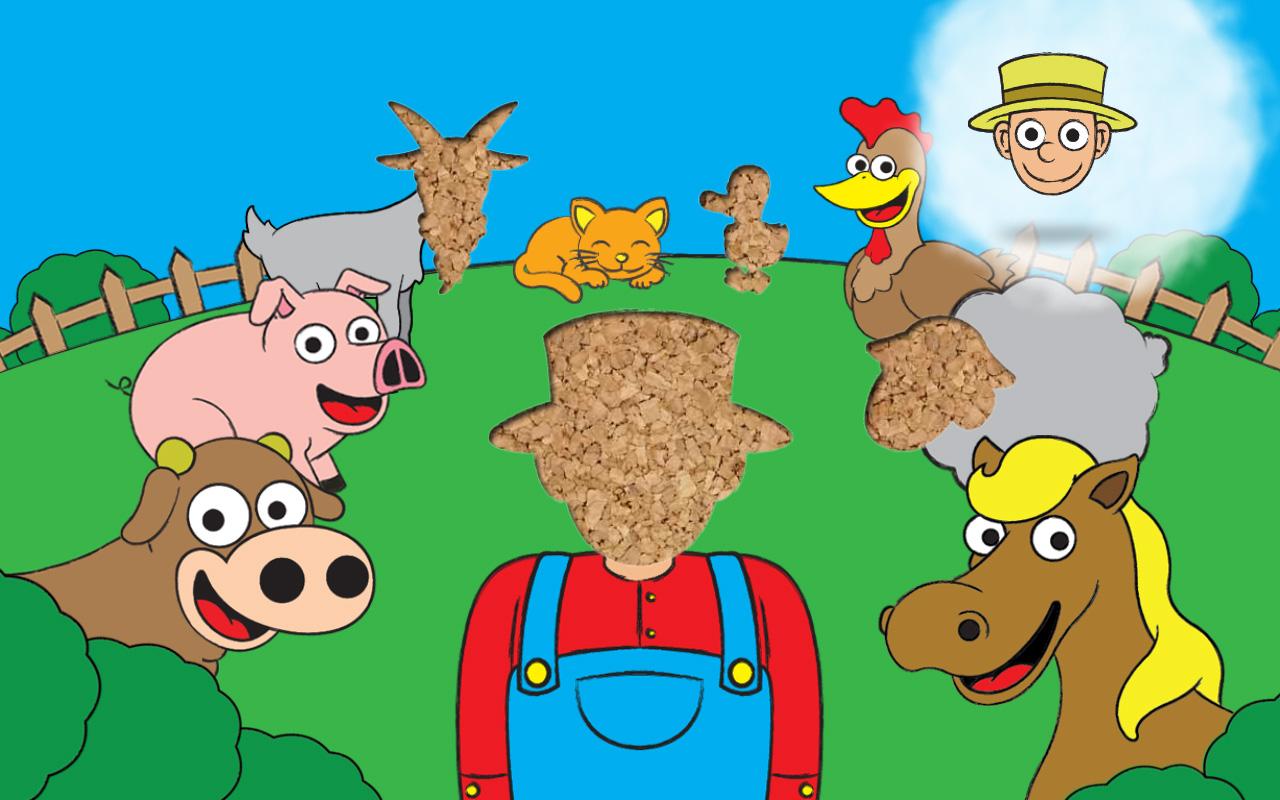 Farm Games Animal Puzzles Free for Kids Toddlers Android Apps on