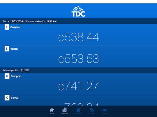 【免費財經App】TDC Tipo de Cambio Costa Rica-APP點子