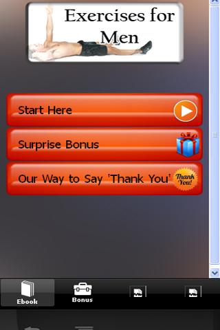 【免費健康App】Exercises for Men-APP點子