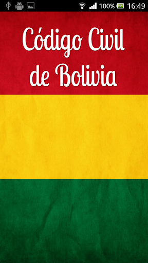 Código Civil Bolivia