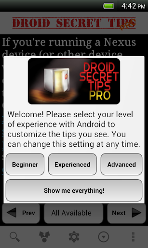 Droid Secret Tips Pro