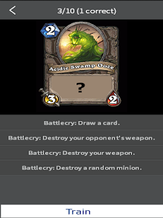 Trainer for Hearthstone